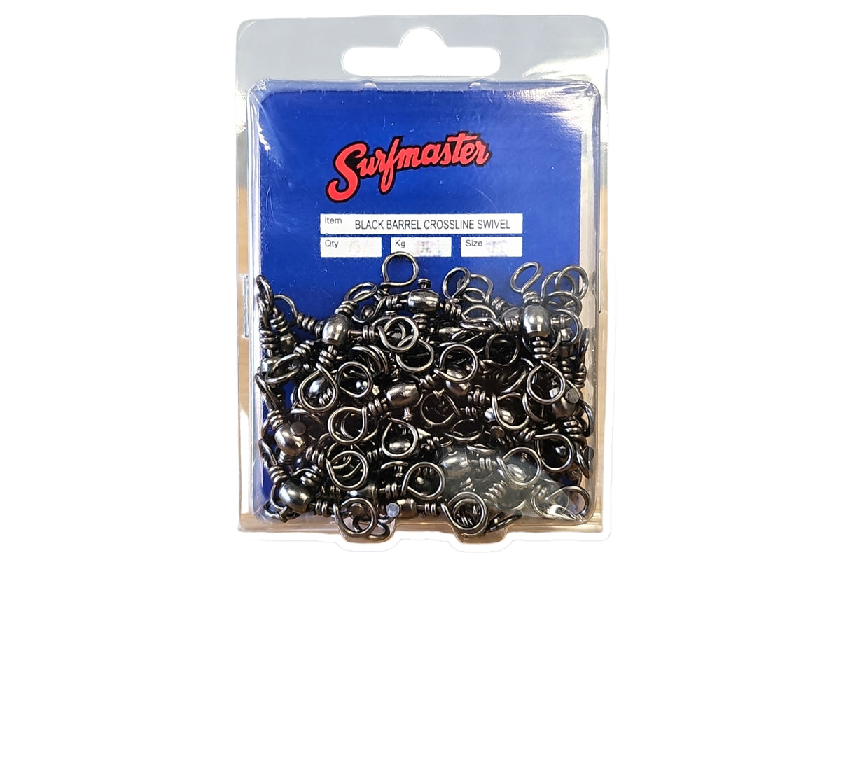 Surfmaster - Black 3-Way Swivel Refill Pack (10x Hangsells)