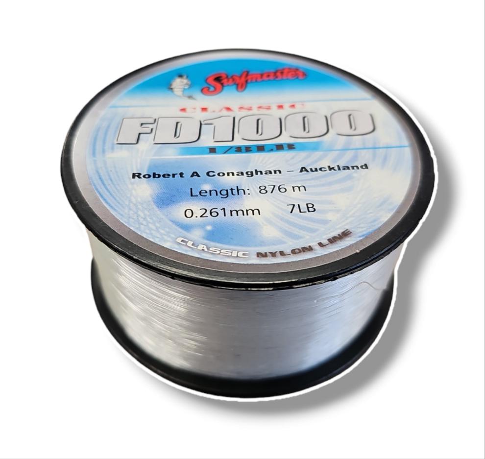 FC Monofilament 875m  1/8 Spool 7lb