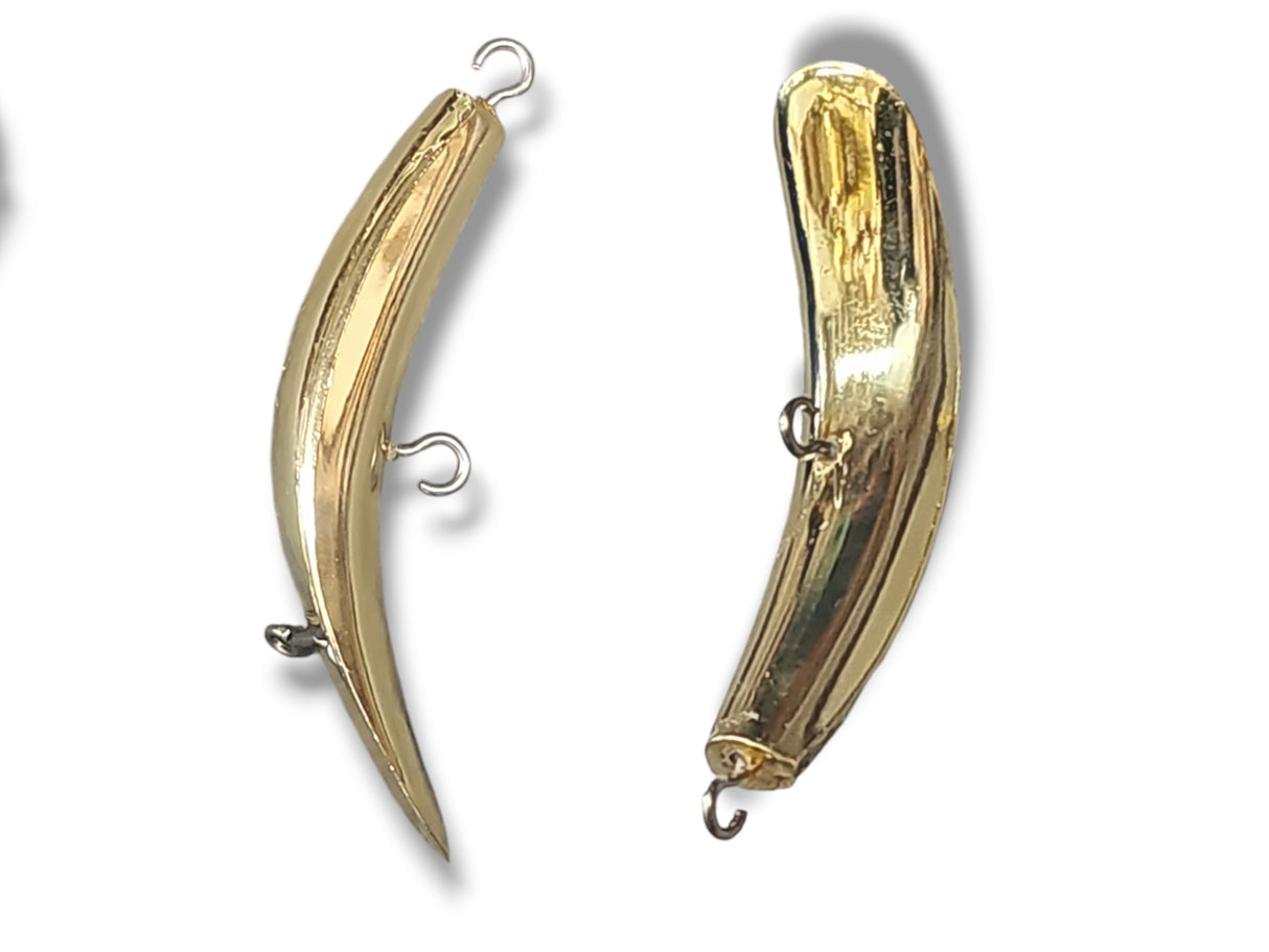 Helin Flatfish Lure X4 - Met/Gold