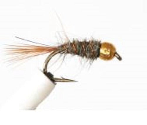 Hare & Copper Beadhead Nymph - Size 1