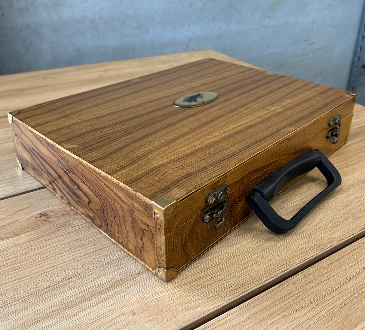 Fly Tying Deluxe Wooden Tool Kit